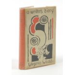 A Writer's Diary by Virginia Woolf, hardback book published by The Hogarth Press Ltd :