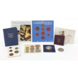 British coinage including 1983 coin collection :