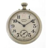 Ingersoll, British military World War I Officer's wrist pocket watch, 4cm in diameter :