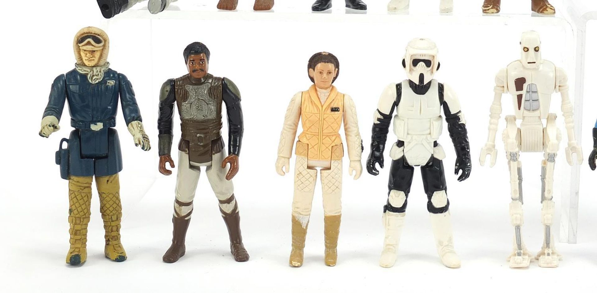Twenty 1970's and later Star Wars action figures including Darth Vader and Stormtroopers : - Bild 3 aus 6