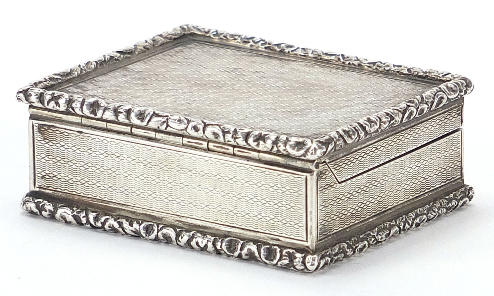 Frederick Thomas Buckthorpe, Edward VII silver snuff box with secret compartment to the hinged - Image 9 of 9