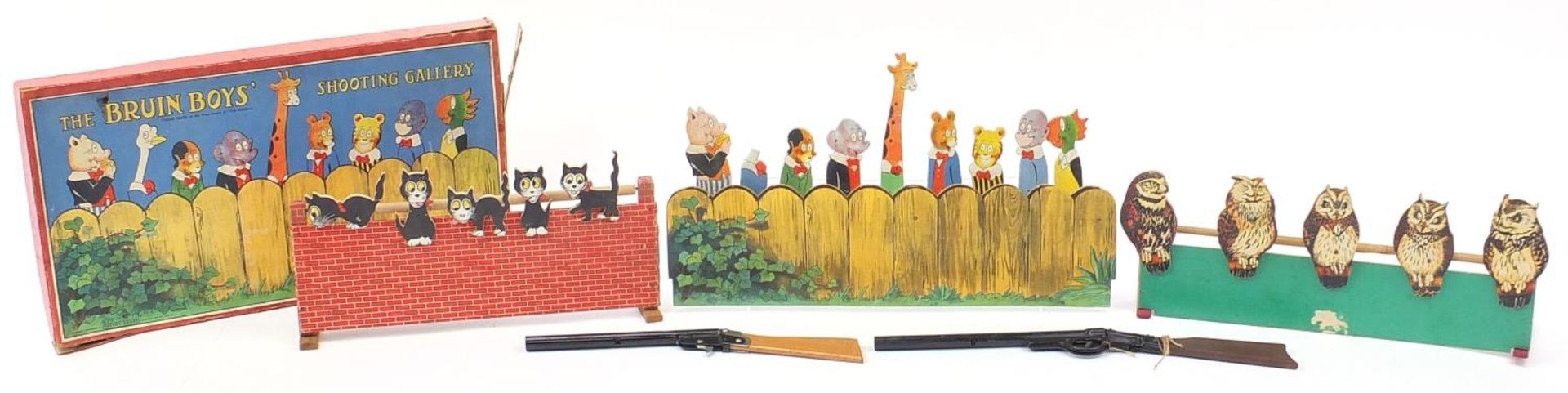 Vintage Spear's Bruin Boy's Shooting Gallery with box :For Further Condition Reports Please Visit