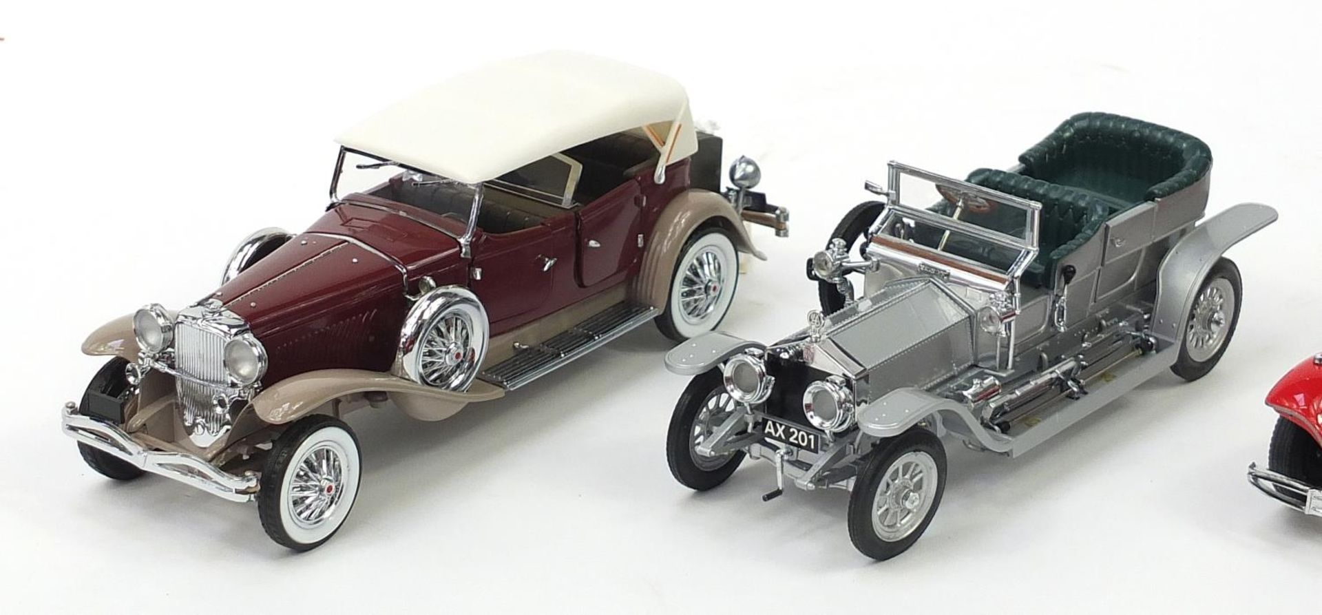 Three Franklin Mint die cast precision models including a Rolls Royce :For Further Condition Reports - Bild 2 aus 7