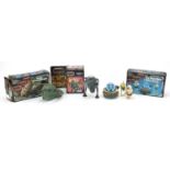 Three vintage Star Wars Return of the Jedi toys with boxes by Kenner comprising CAP-2, SY Snootles
