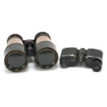 Two pairs of binoculars including Aero 6 x 15 :For Further Condition Reports Please Visit Our