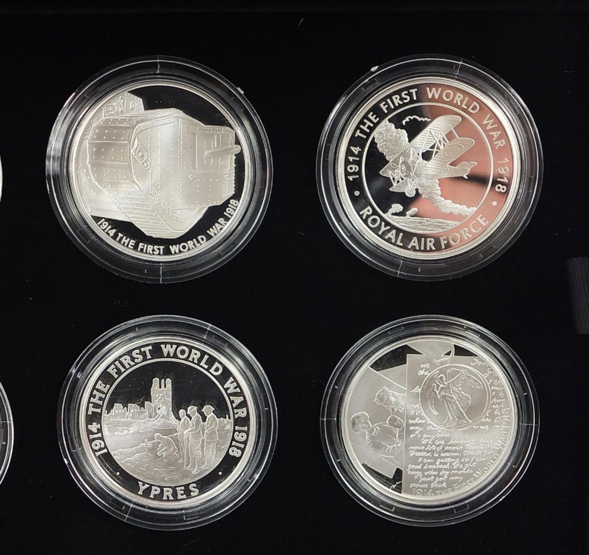 2018 five pound silver proof six coin set from the The 100th Anniversary of the First World War - Image 5 of 6