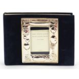 Silver mounted babies photograph album, 21.5cm wide :For Further Condition Reports Please Visit