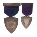 Orphan Fund Shield, second and third prize silver jewels - Manchester Competition Open to the World,