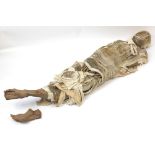 Large model of a Mummy, 205cm in length :For Further Condition Reports Please Visit Our Website,