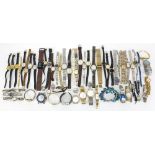 Vintage and later ladies and gentlemen's wristwatches including Bench, Ingersoll, Sekonda and