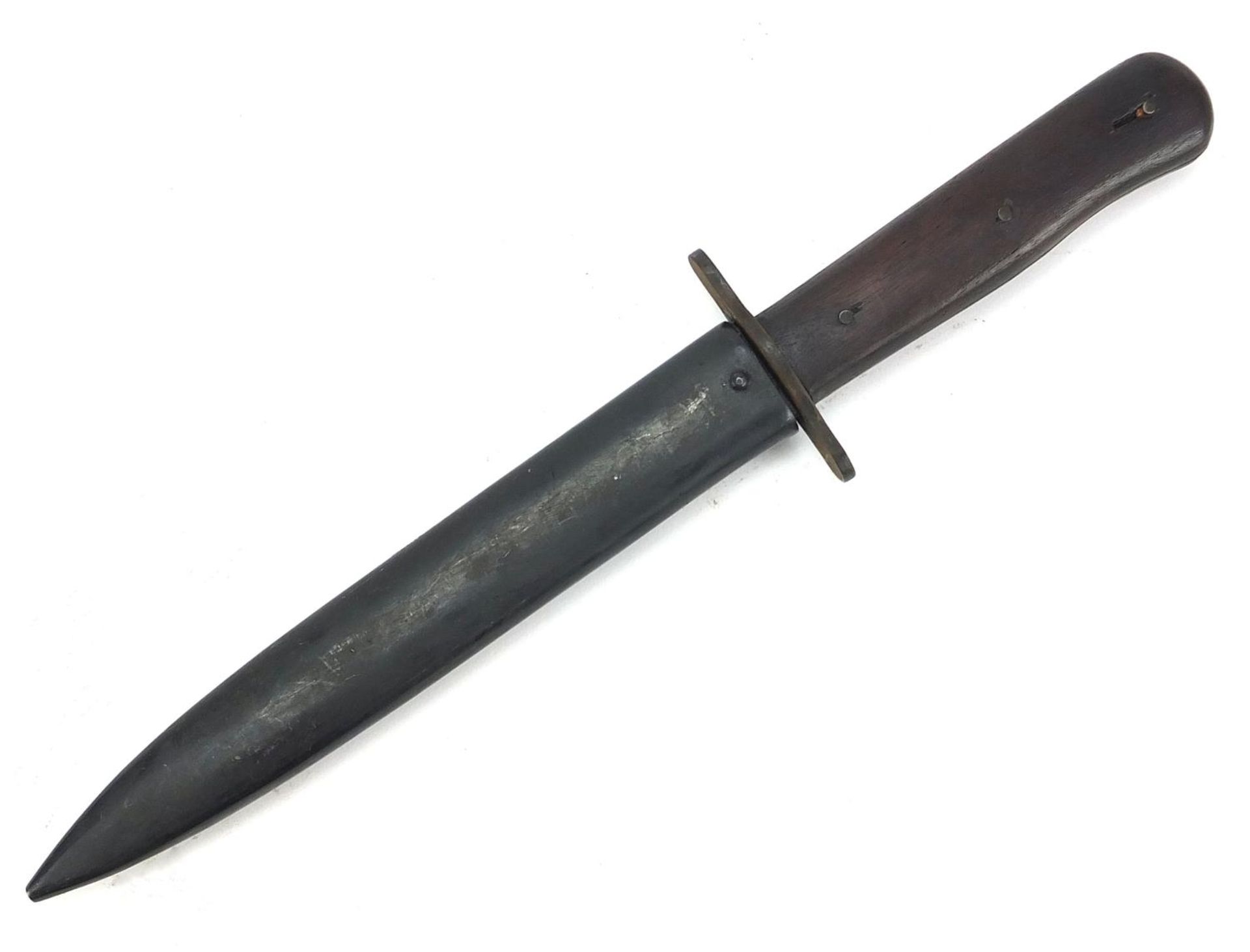 Military interest fighting knife, 30.5cm in length :For Further Condition Reports Please Visit Our - Image 5 of 5