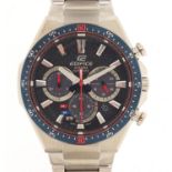 Casio Edifice, gentlemen's Scuderia Toro Rosso solar 2018 limited edition wristwatch with box,