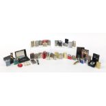 Collection of vintage and later pocket lighters including Ronson, The Rolls Wonder, Cosmic and