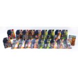 Twenty Star Wars action figures with blister packs including Luke Skywalker :For Further Condition