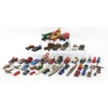 Vintage and later die cast and other vehicles, planes and ships including Lesney, Corgi, Fal and
