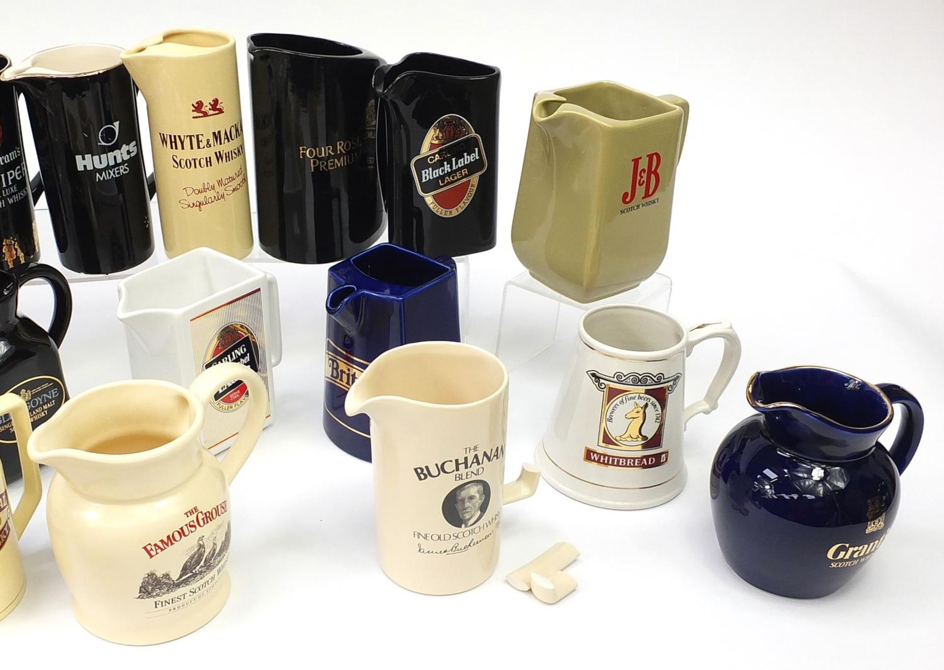 Collection of Breweranalia advertising jugs including Bells, Johnnie Walker and Teachers :For - Image 4 of 5