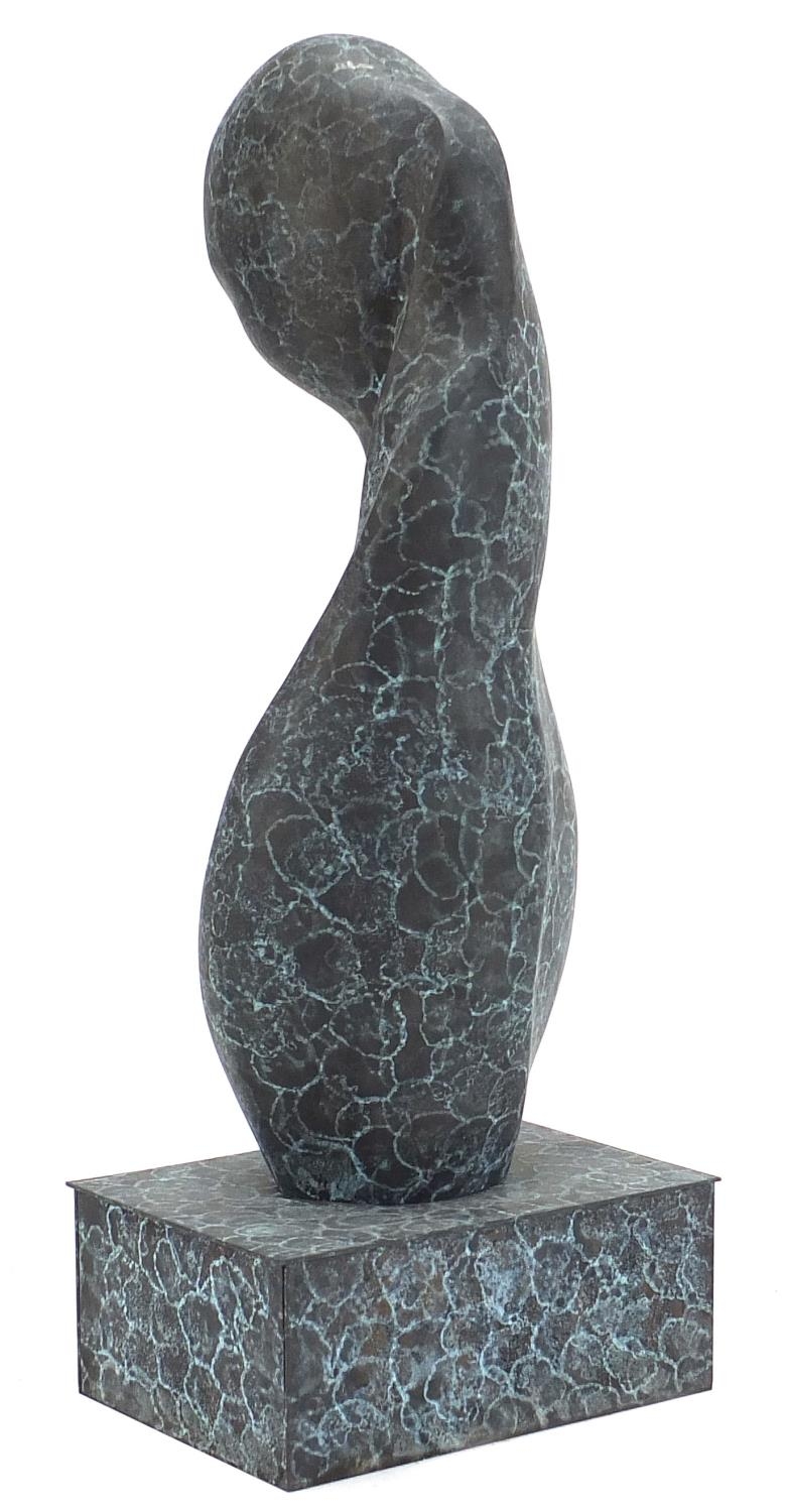 Mid century design bronze sculpture, 42cm high :For Further Condition Reports Please Visit Our - Image 2 of 3