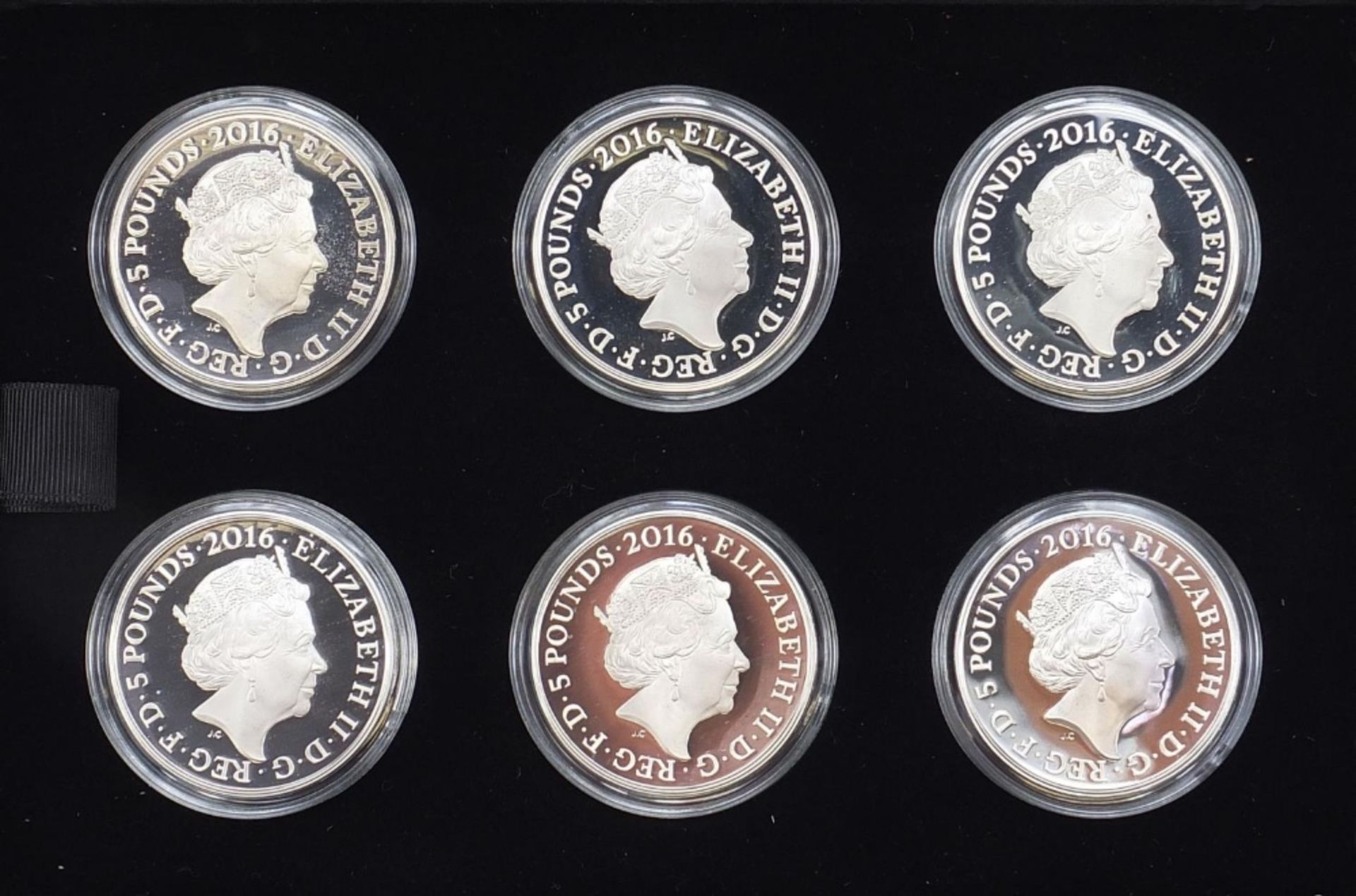 2016 five pound silver proof six coin set from the The 100th Anniversary of the First World War - Bild 6 aus 10