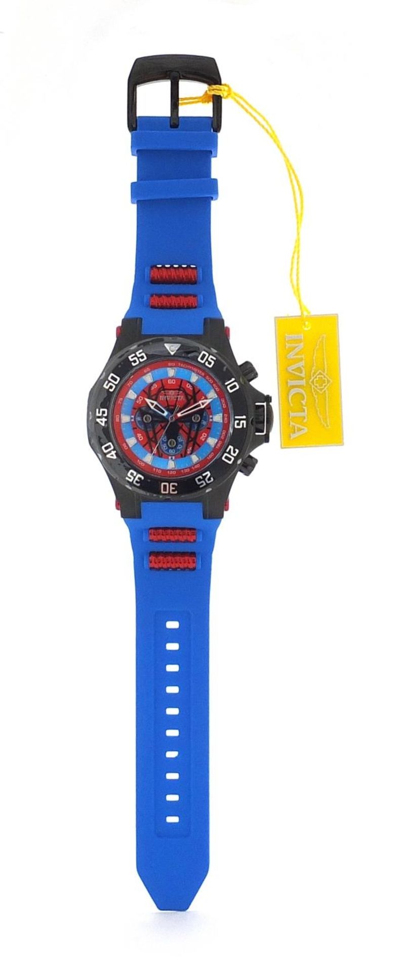 Invicta, gentlemen's Marvel Spiderman wristwatch with box and paperwork, limited edition 0741/ - Image 2 of 7