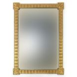 Ornate gilt framed mirror with bevelled glass, 87cm x 61.5cm :For Further Condition Reports Please