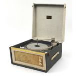 Vintage Dansette portable record player :For Further Condition Reports Please Visit Our Website,