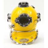 US Navy design diving helmet, 43cm high :For Further Condition Reports Please Visit Our Website,