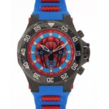 Invicta, gentlemen's Marvel Spiderman wristwatch with box and paperwork, limited edition 0741/