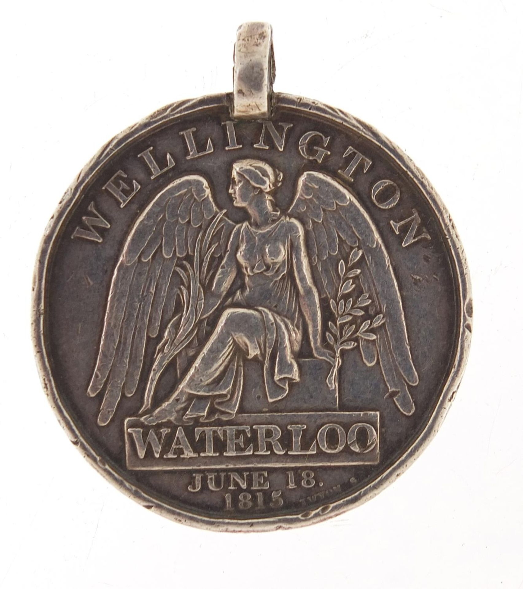 Georgian British military Waterloo medal awarded to EDWARD PRINCE 3RD BATT GRENAD GUARDS :For - Image 5 of 5