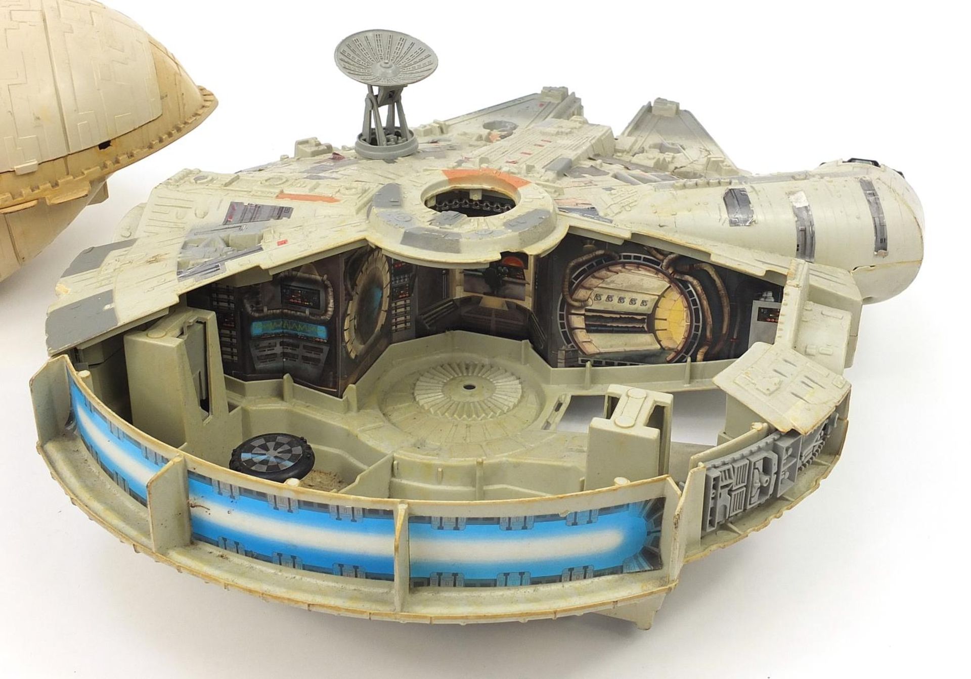 Vintage Star Wars toys including a Millennium Falcon and a Rebel Transport :For Further Condition - Image 4 of 4