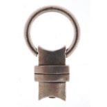 S J Dupont silver padlock, 5cm high, 28.8g :For Further Condition Reports Please Visit Our