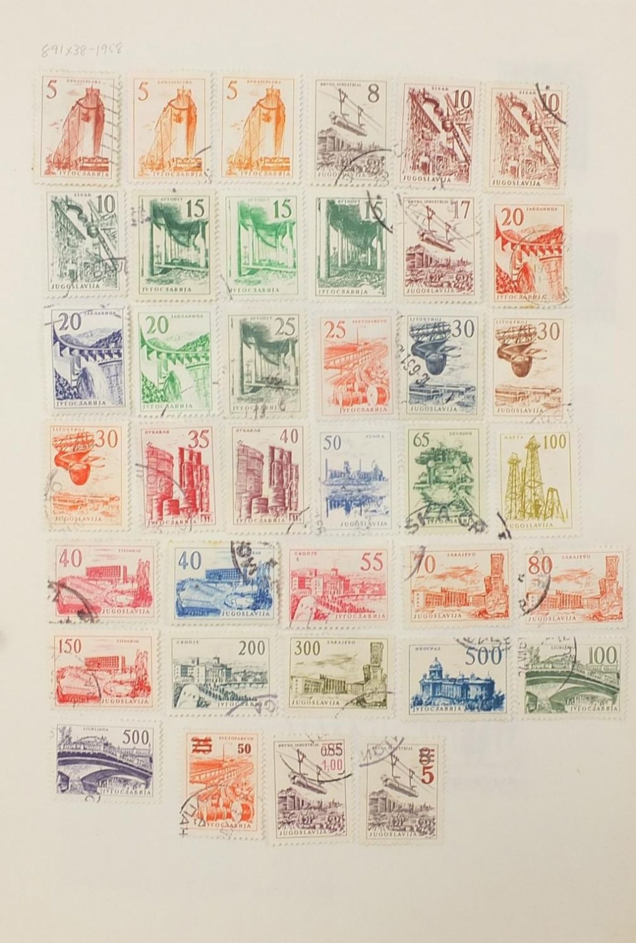Extensive collection of antique and later world stamps arranged in albums including Brazil, - Image 40 of 52