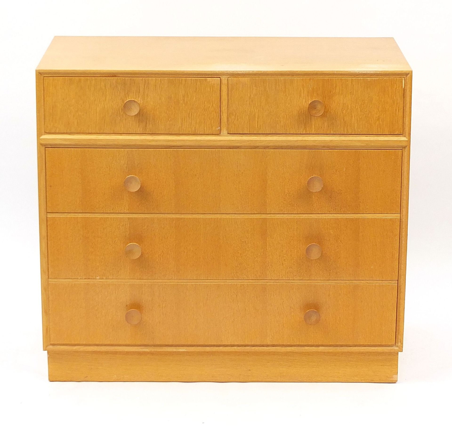 Meredew, 1970's teak five drawer chest, 82cm H x 91.5cm W x 46cm D - Image 2 of 5