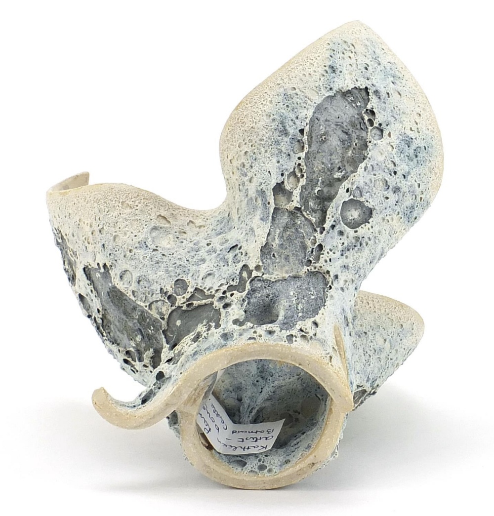 Kathleen Lambert, crystalline glazed pottery sculpture, 18.5cm high :For Further Condition Reports - Image 4 of 4