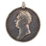 Georgian British military Waterloo medal awarded to EDWARD PRINCE 3RD BATT GRENAD GUARDS :For