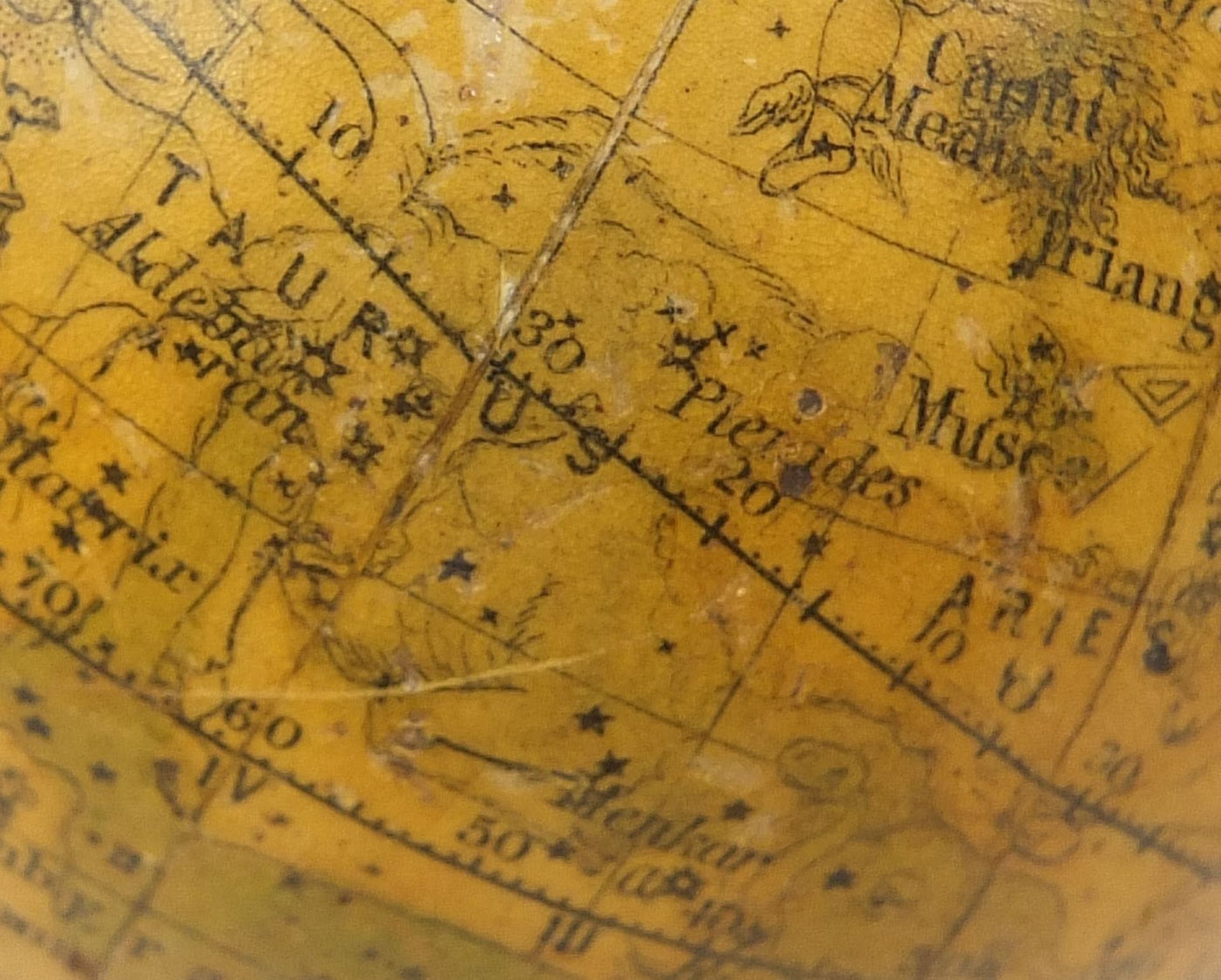 Wrench's of London, matched pair of 19th century celestial and terrestrial desk globes, each with b - Image 6 of 14