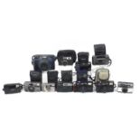 Vintage and later cameras including Halina and Praktica :For Further Condition Reports Please