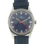 Lorenz, gentlemen's vintage Edox wristwatch, numbered 200620, 34mm in diameter :For Further