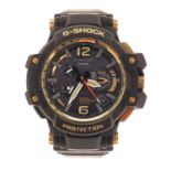 G-Shock, gentlemen's GPS Hybrid Wave Ceptor wristwatch, model 5410 with box and paperwork :For