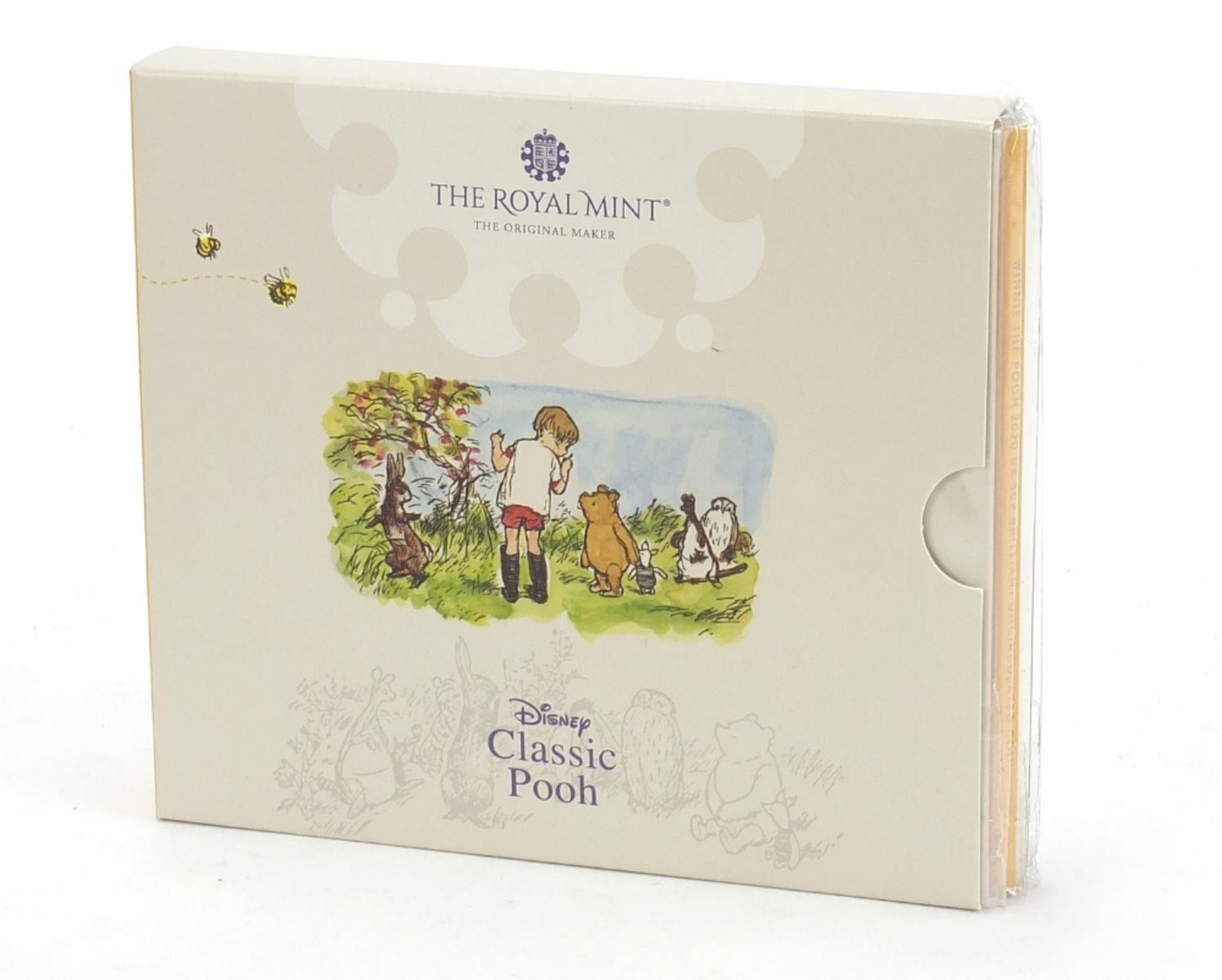 Three Royal Mint Classic Pooh coloured fifty pence pieces :For Further Condition Reports Please - Image 5 of 6