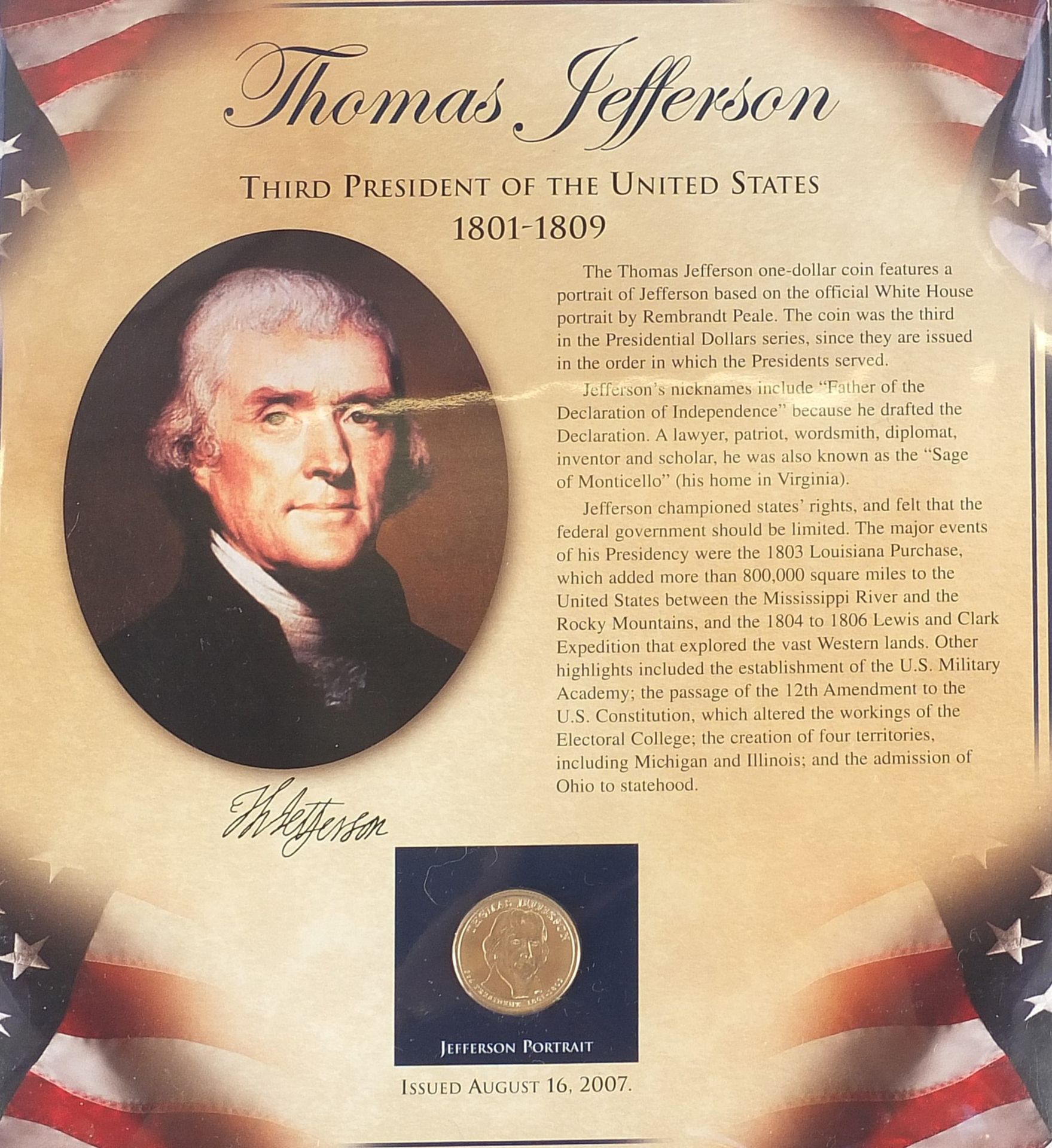 United States President's Coin Collection, Volume I :For Further Condition Reports Please Visit - Image 2 of 7