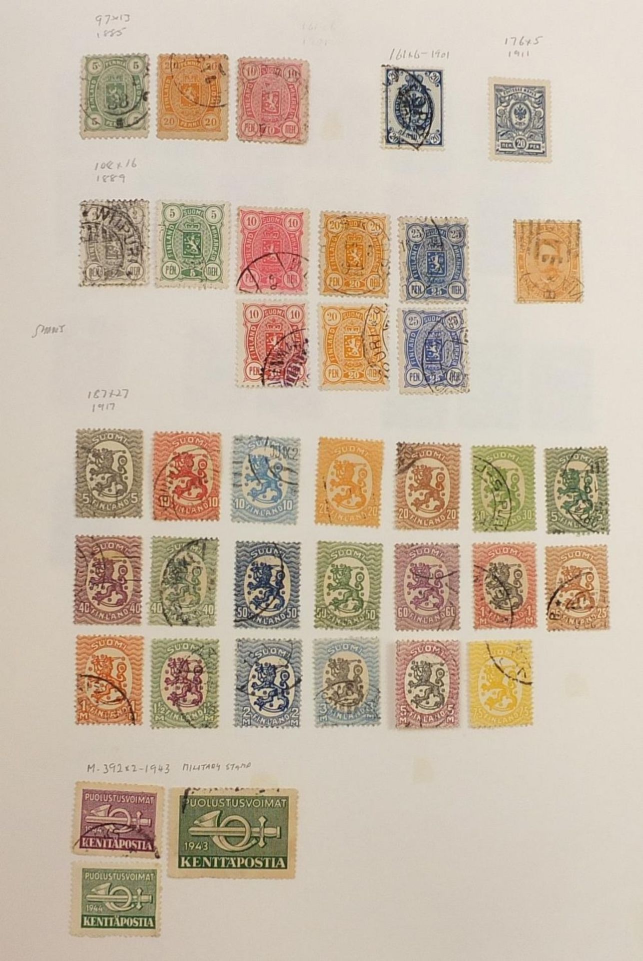 Extensive collection of antique and later world stamps arranged in albums including Brazil, - Image 33 of 52