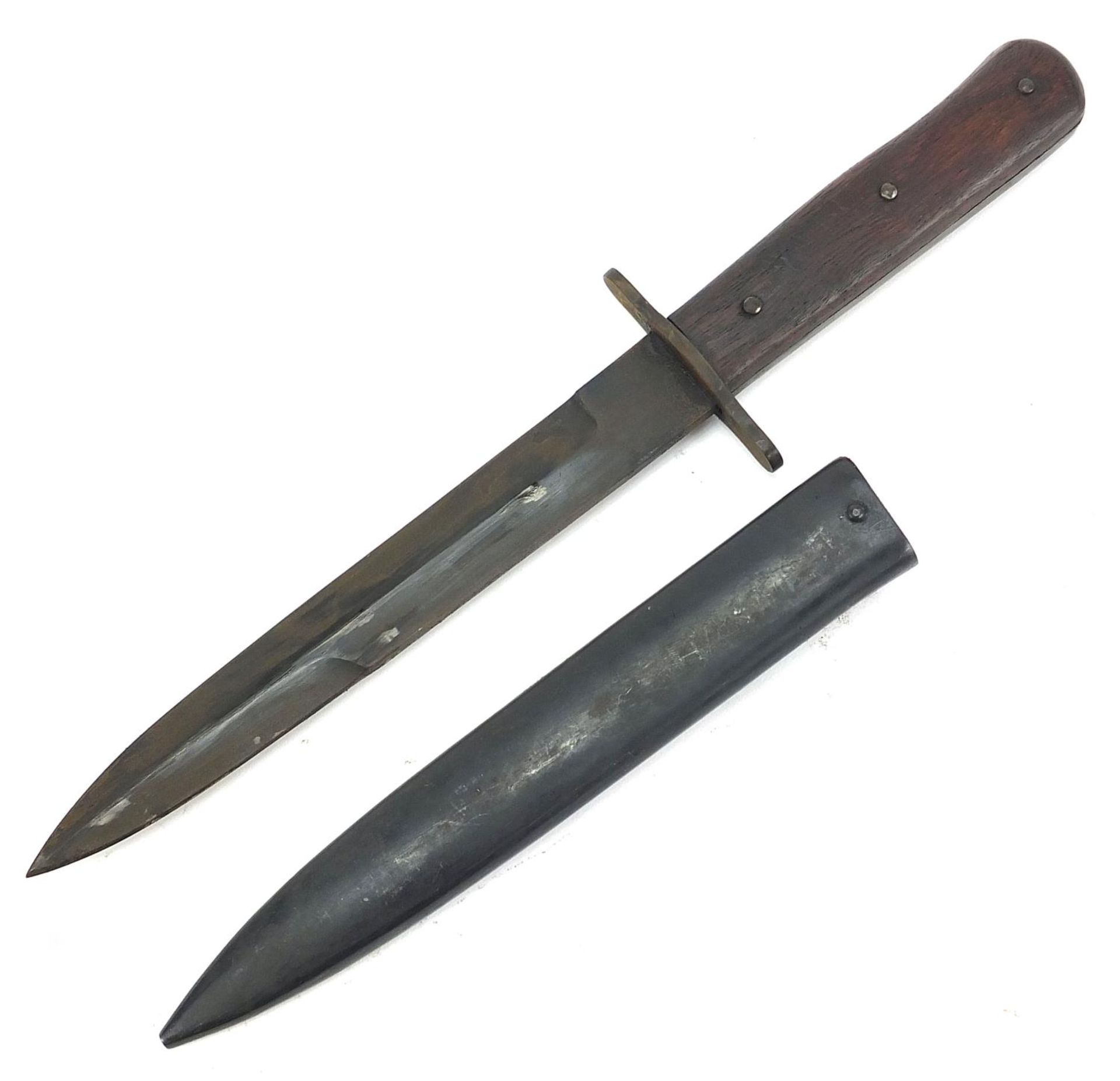 Military interest fighting knife, 30.5cm in length :For Further Condition Reports Please Visit Our