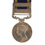 Victorian British military Punjab medal with Chilianwala and Goojerat bars awarded to THOS.