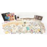 Extensive collection of British and world stamps including some arranged in albums :For Further