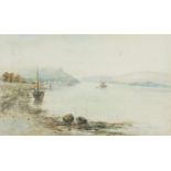 Kirn on Clyde, Victorian watercolour indistinctly signed to the lower right margin, mounted,