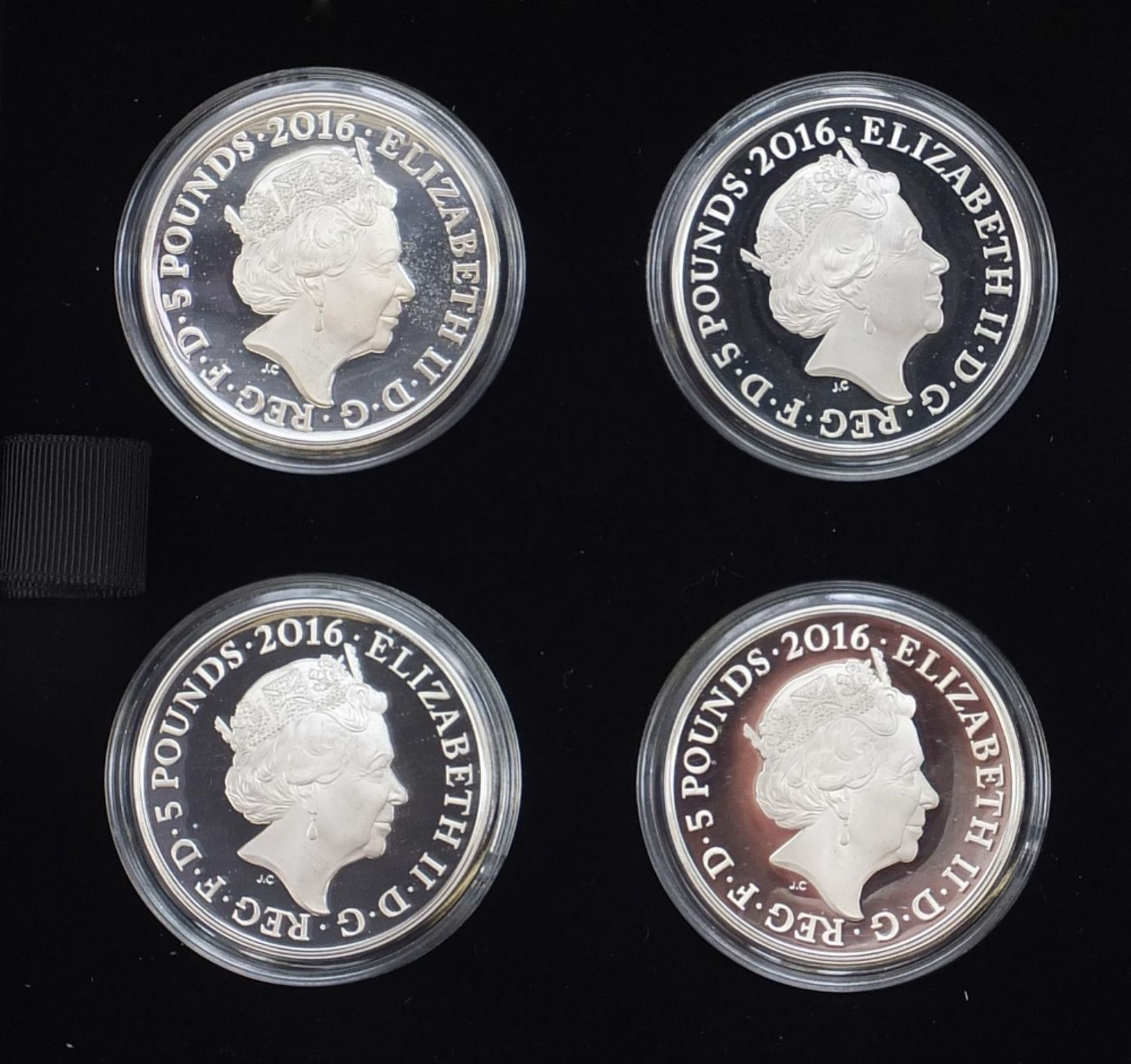 2016 five pound silver proof six coin set from the The 100th Anniversary of the First World War - Bild 7 aus 10