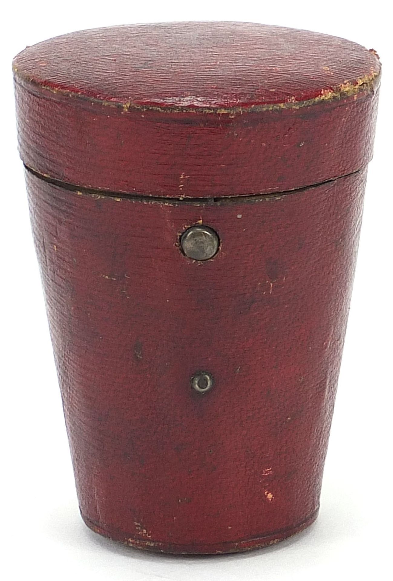 Dolland of London, early 19th century ivory and brass monocular with silk lined leather case, 6. - Image 4 of 7