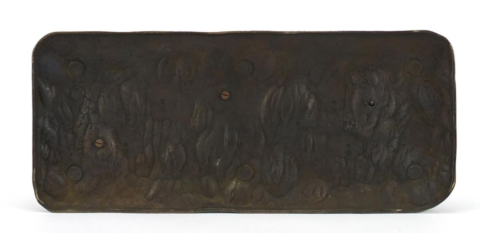 Patinated bronzed study of a horse, 34cm wide :For Further Condition Reports Please Visit Our - Image 3 of 3