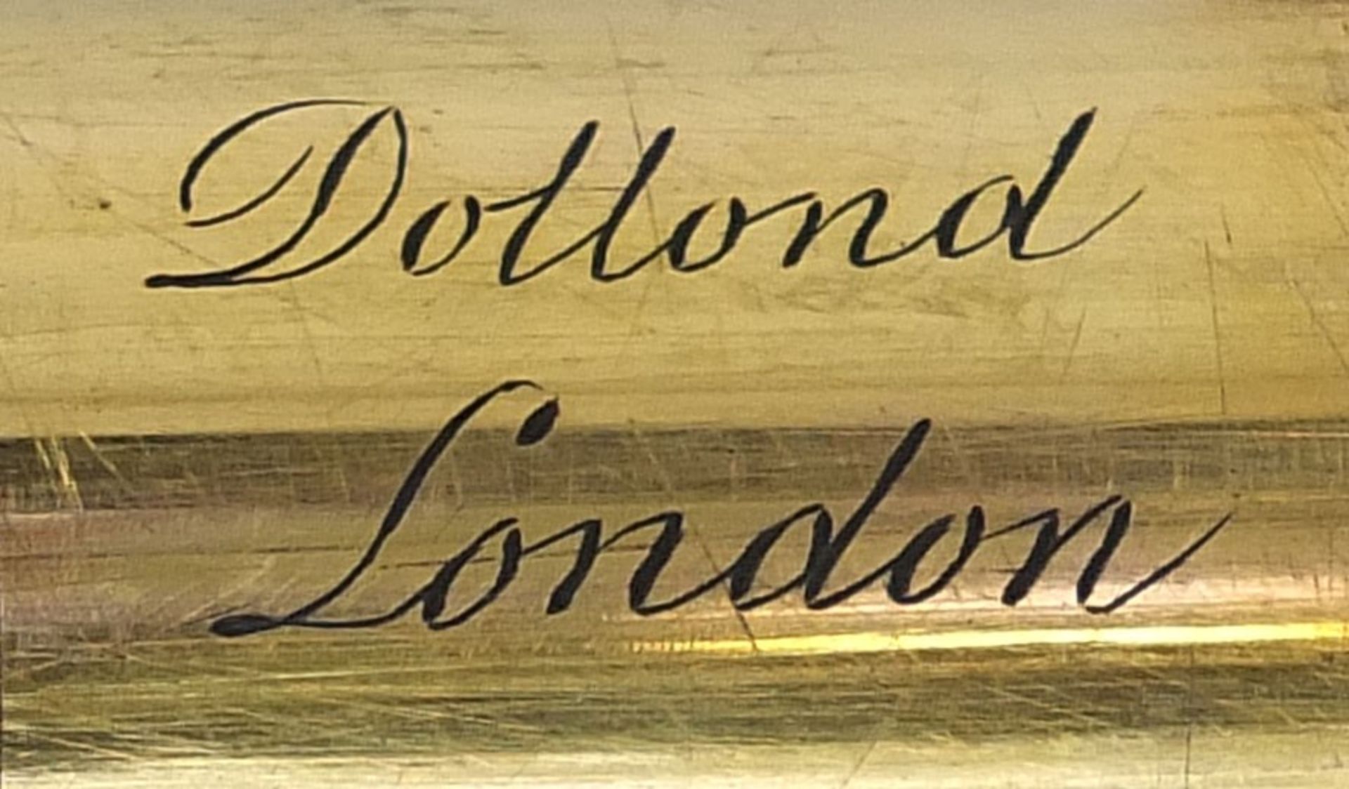 Dolland of London, early 19th century ivory and brass monocular with silk lined leather case, 6. - Image 7 of 7