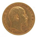 Edward VII 1909 gold half sovereign :For Further Condition Reports Please Visit Our Website, Updated